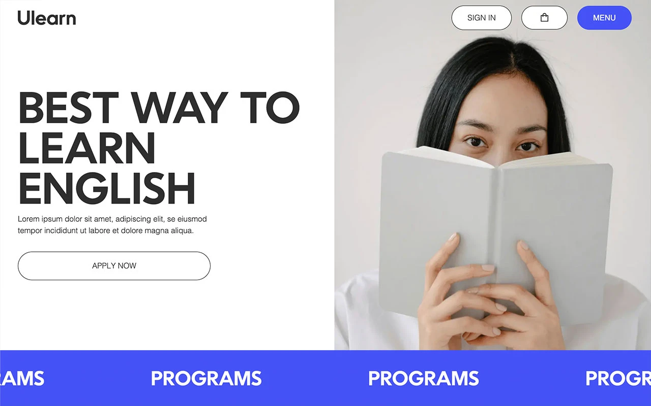 ucraft ulearn template