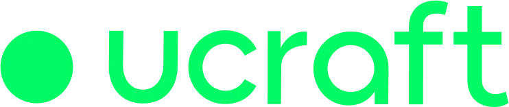 ucraft green logo