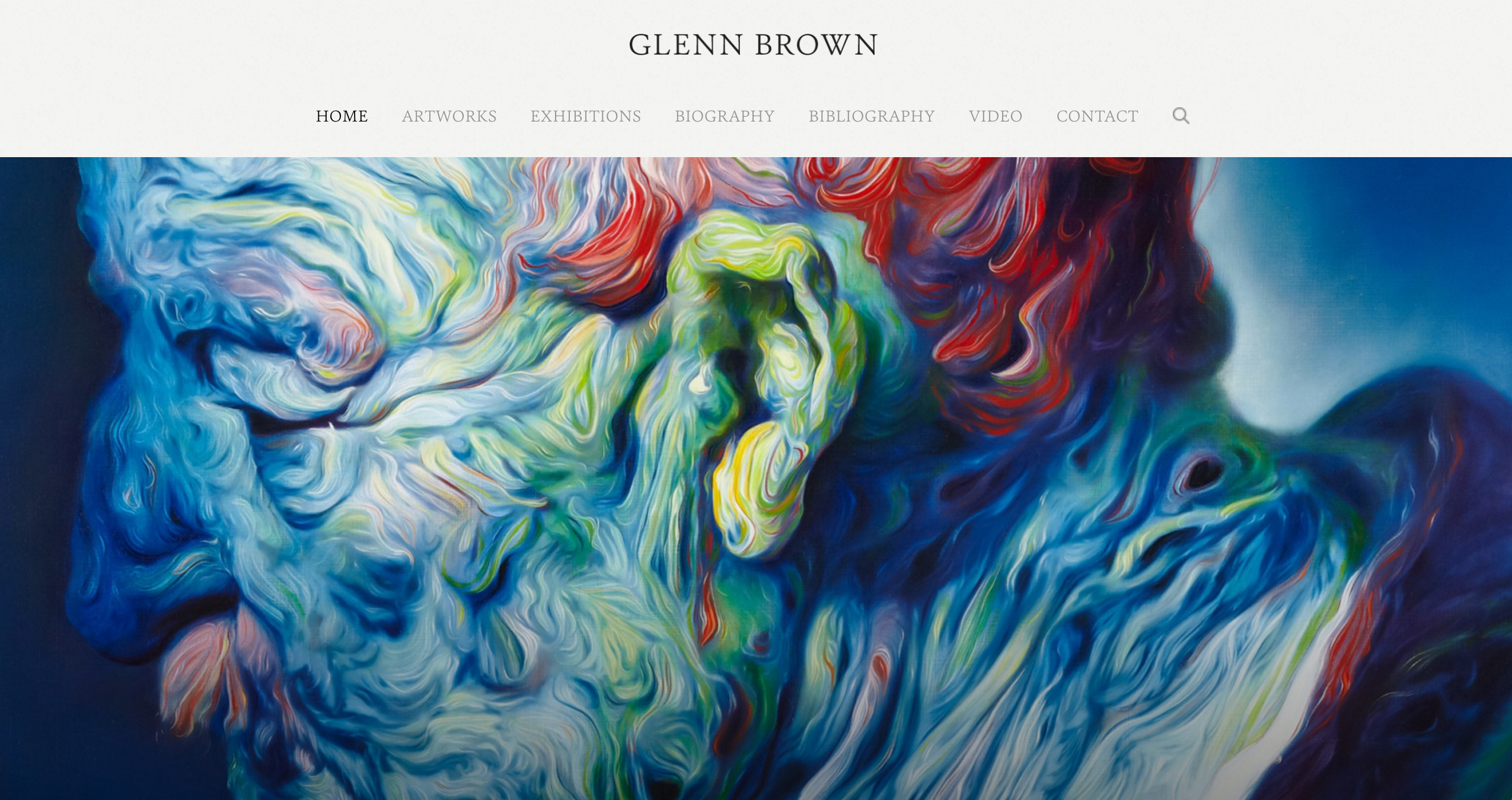 Glenn Brown-artist portfolio