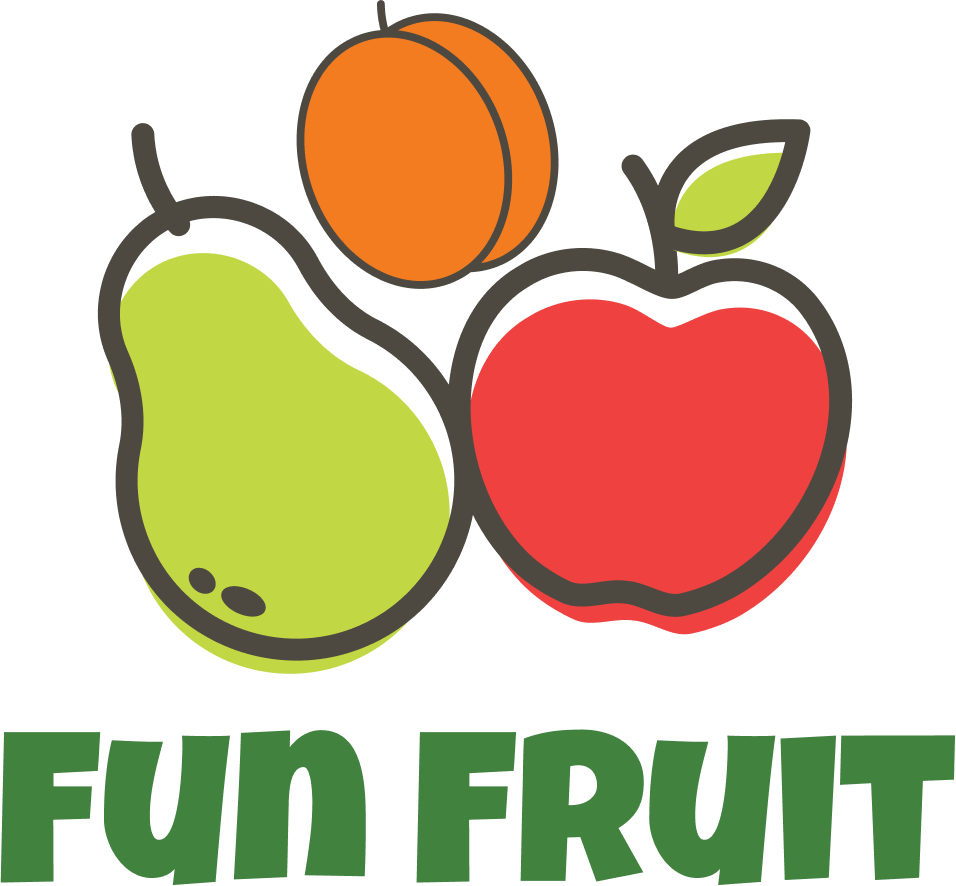 Funny Fruits. Fruits fun Cards.